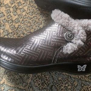 Ankle boots, leather upper, excellent condition